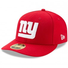 Men's New York Giants New Era Red Omaha Low Profile 59FIFTY Structured Hat 2533864